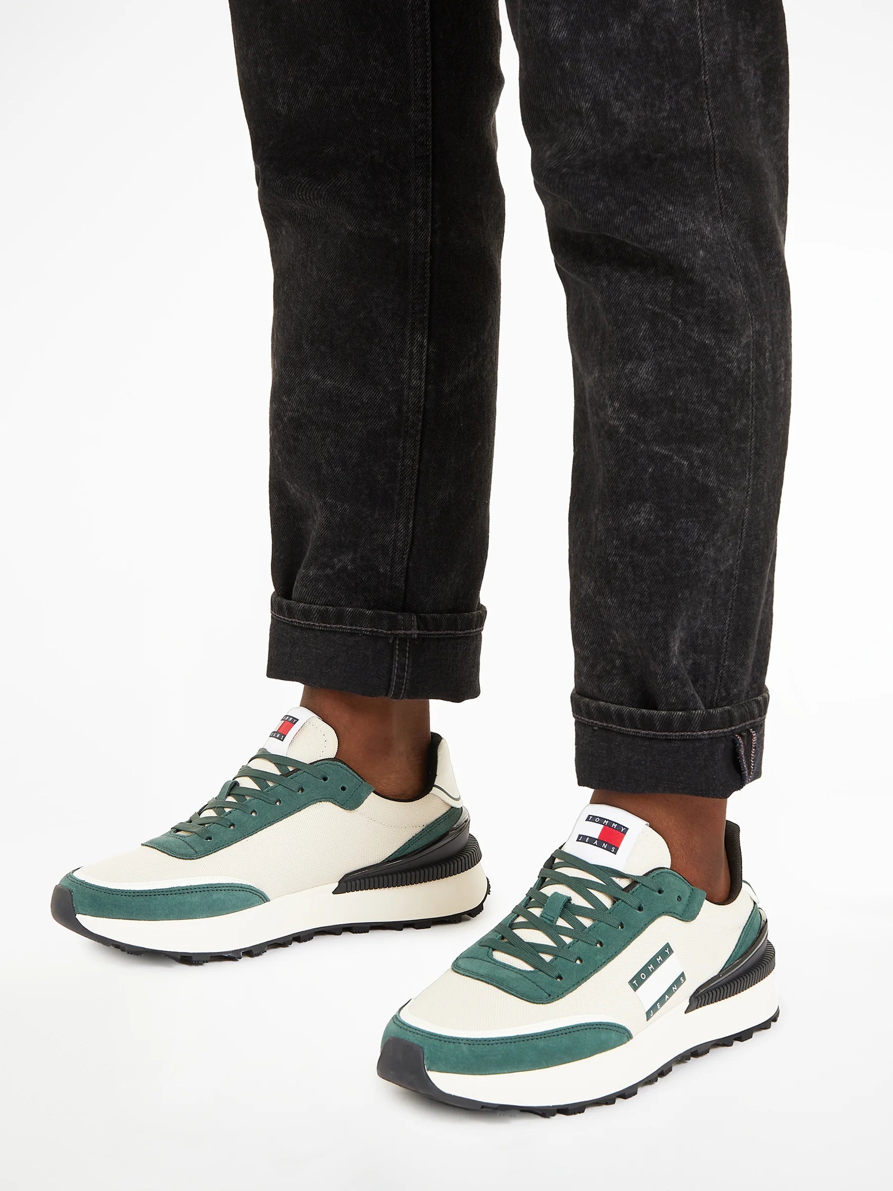 TOMMY HILFIGER TJM Technical Runner Sneakers - Footcourt Egypt