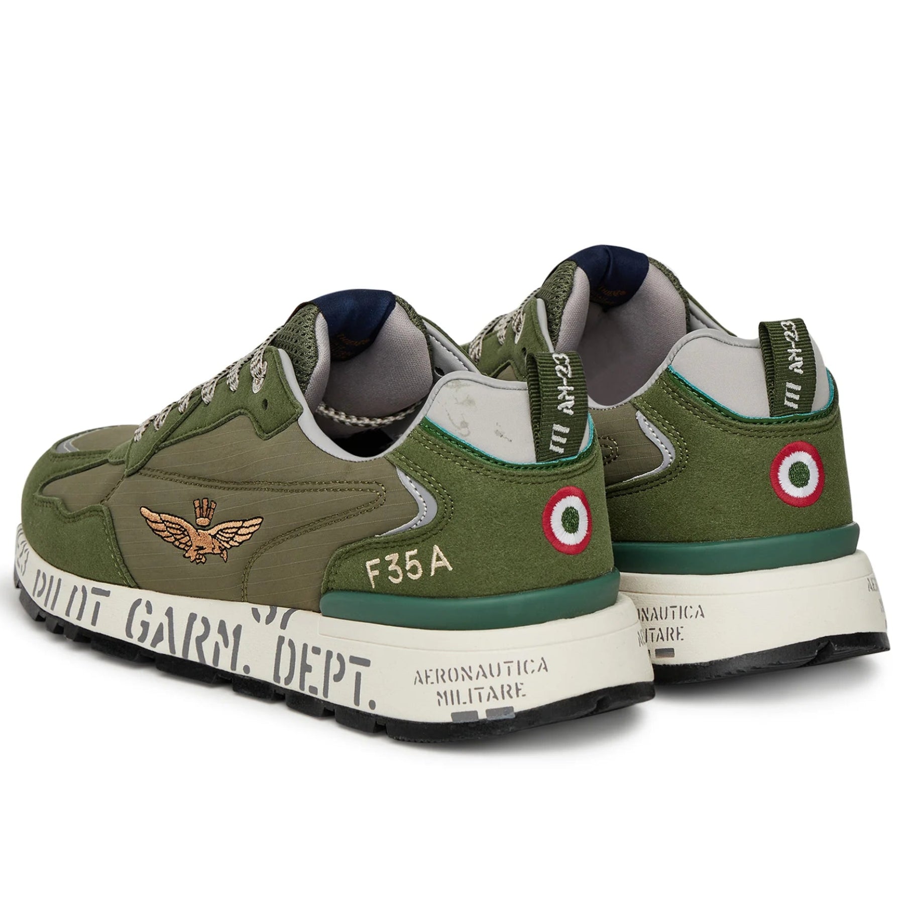 Aeronautica Militare F35A Sneakers Shoes GRN - Footcourt Egypt