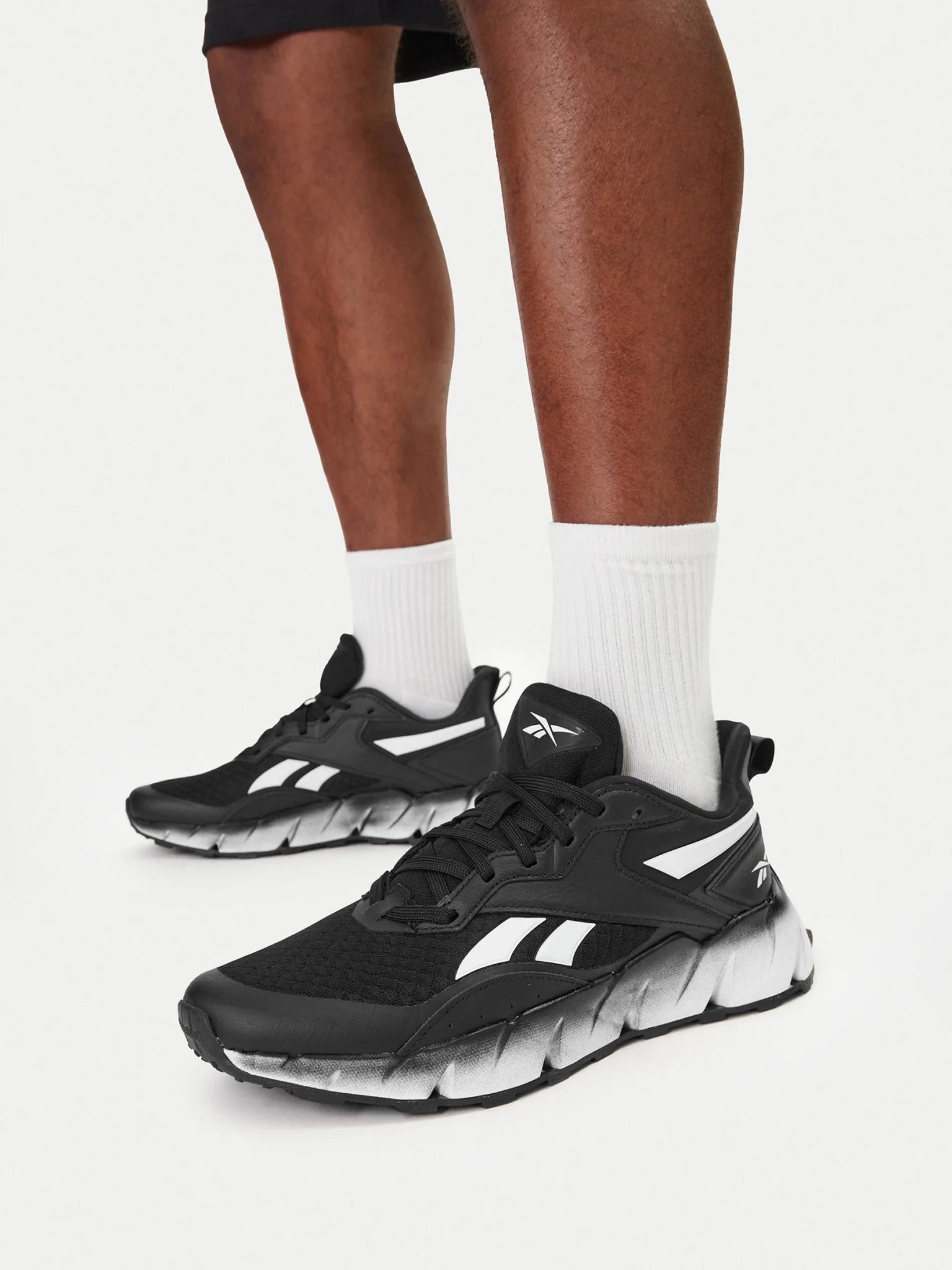 Reebok Running Zig Dynamica Trainers - Bkw - Footcourt Egypt