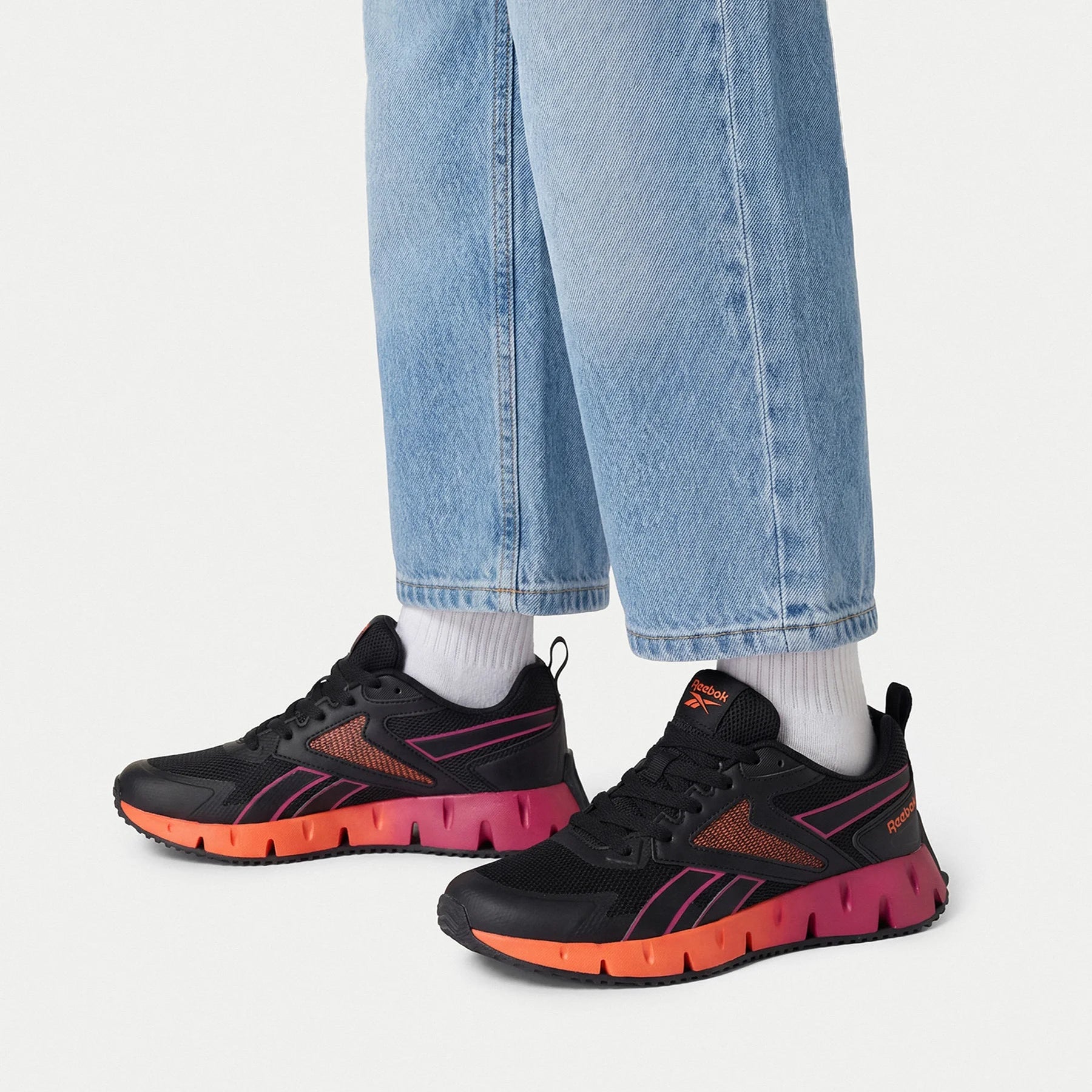 Reebok CEO-ZIG VECTOR Sneakers Women - Bk - Footcourt Egypt