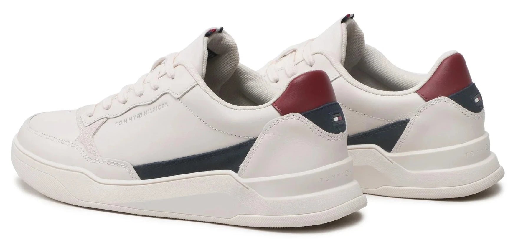 TOMMY HILFIGER Elevated Cupsole Leather - Footcourt Egypt