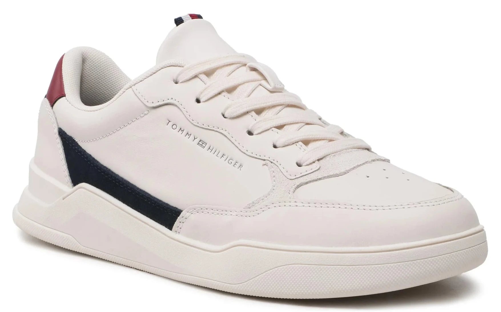 TOMMY HILFIGER Elevated Cupsole Leather - Footcourt Egypt