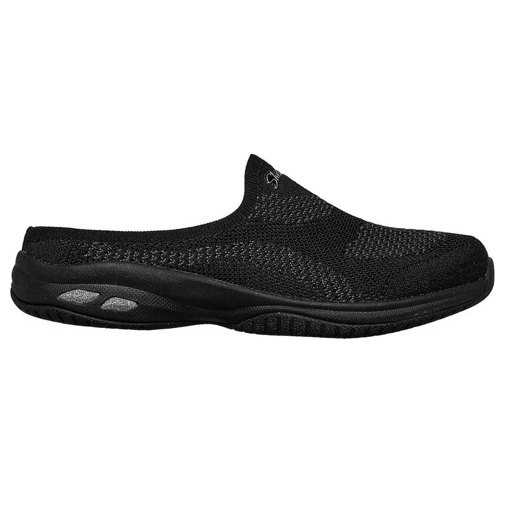 SKECHERS Breathe - Easy Simple Pleasure Stretch Collar Scooped Knit Bungee Slip On - Footcourt Egypt