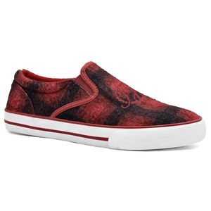 TOMMY HILFIGER Women's Plaid Flannel Slip On - Footcourt Egypt