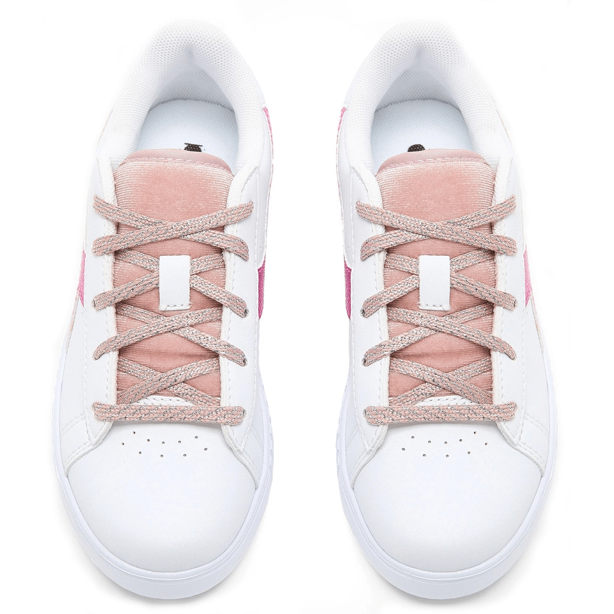 DIADORA GAME STEP P METALLIC CRAQUELE PS FOR GIRLS - Footcourt Egypt