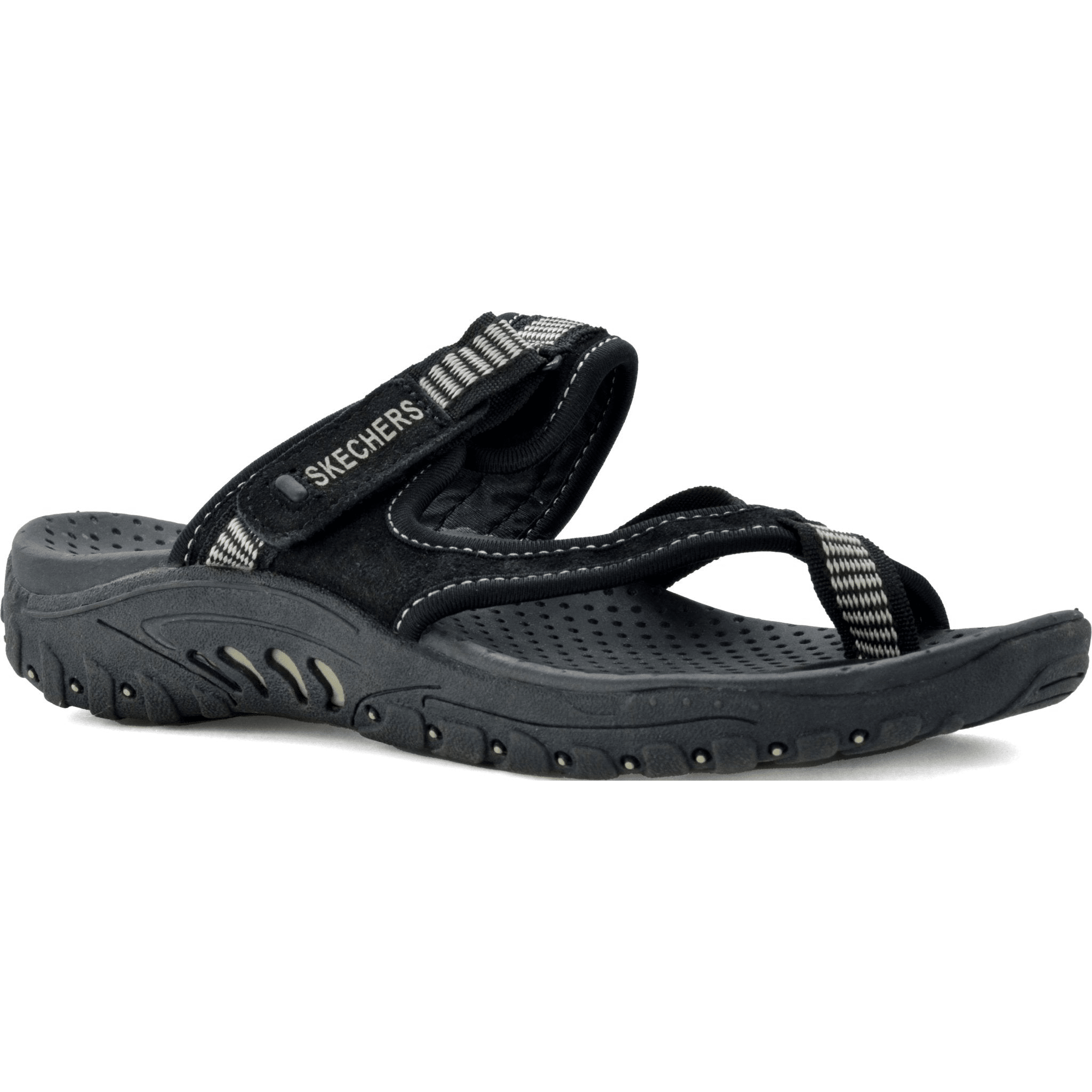 SKECHERS Reggae - Sparkle Swag - Toe Thong Sandal with Strap - Footcourt Egypt