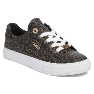 Look At Faux Leather Low - Top Sneakers - Footcourt Egypt