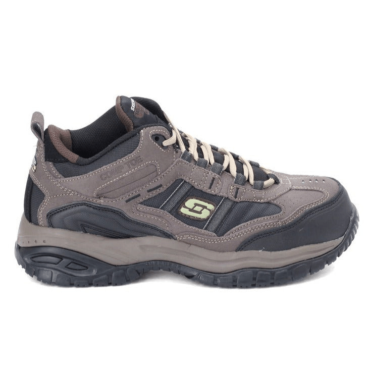 SKECHERS Men's Soft Stride Canopy Composite Toe Work Shoes - Footcourt Egypt