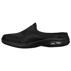 SKECHERS Breathe - Easy Simple Pleasure Stretch Collar Scooped Knit Bungee Slip On - Footcourt Egypt