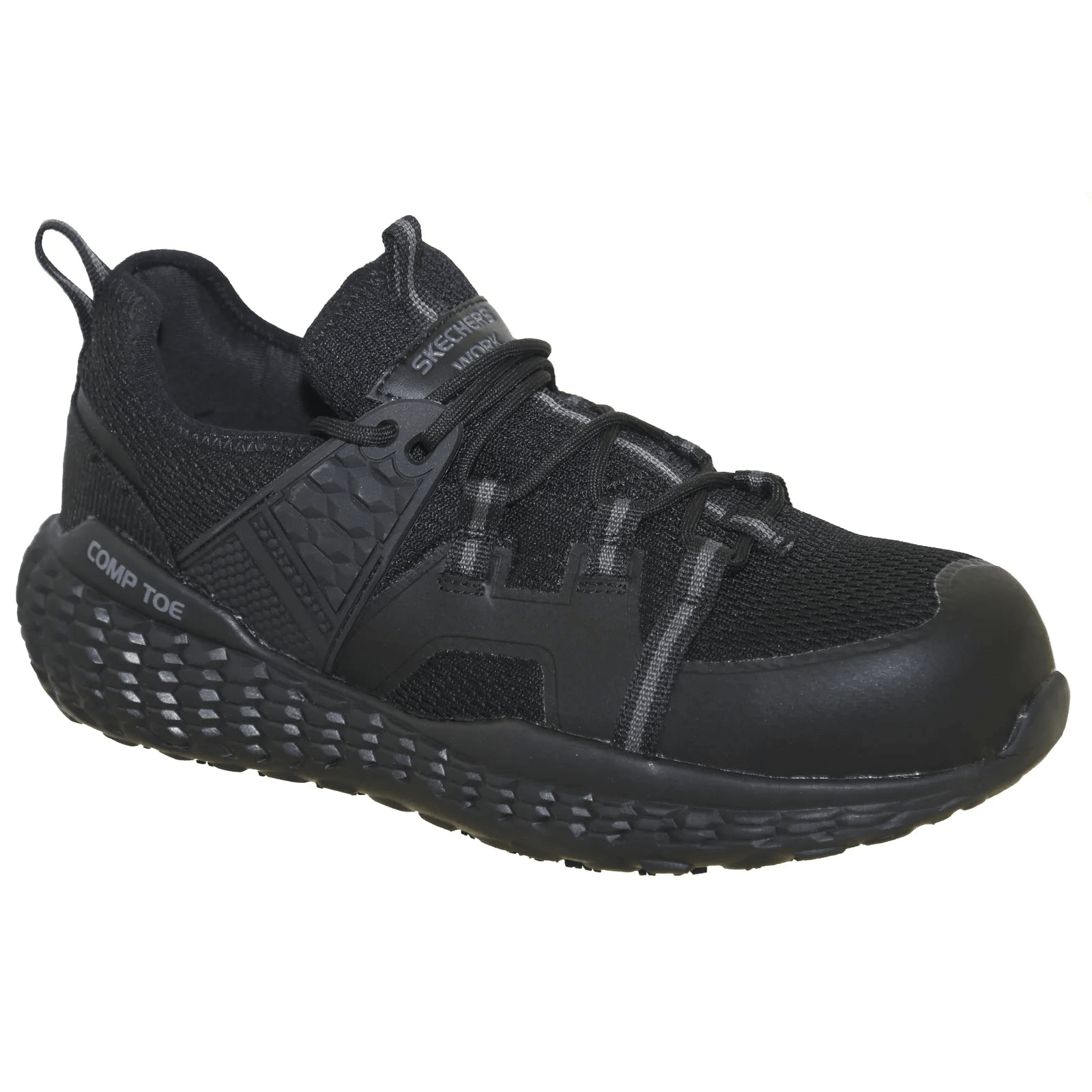 SKECHERS Men's Monster SR Bulcks Composite Toe Work Shoes - Footcourt Egypt