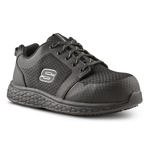 SKECHERS Work Toe Steel Plate Lace Up Athletic Safety Shoes - Footcourt Egypt