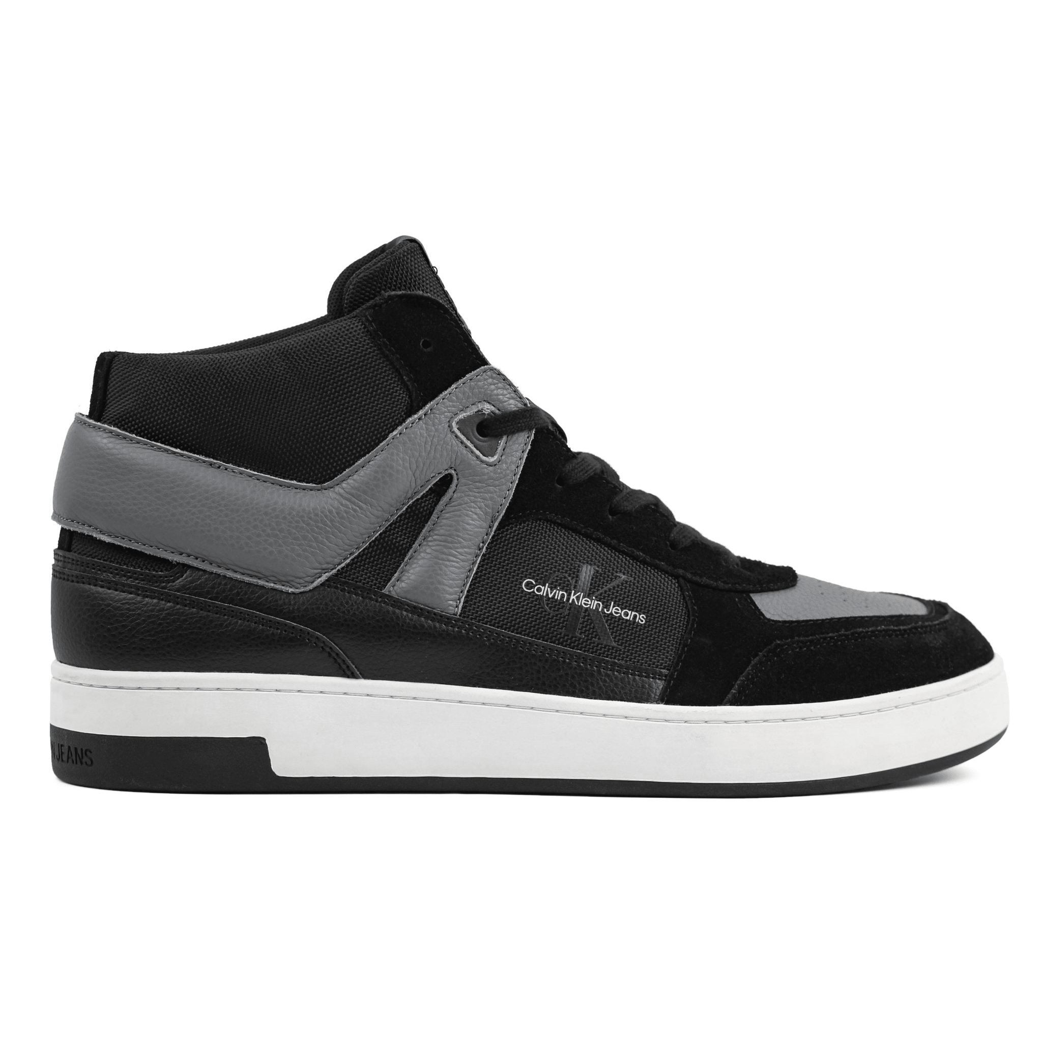 CALVIN KLEIN Basket Cupsole High Mix Ml Fad - Footcourt Egypt