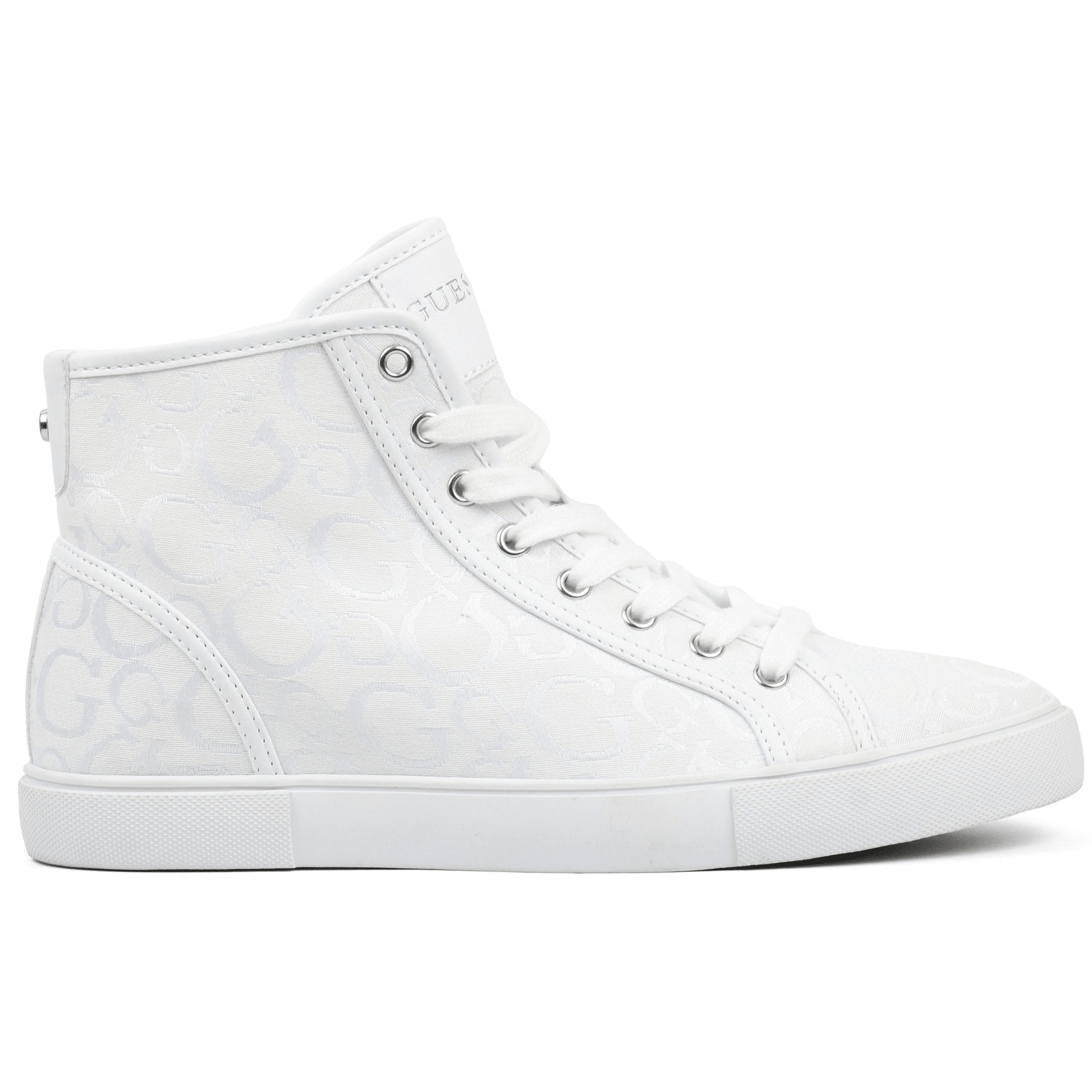 Guess Canvas & Leather High - top - Footcourt Egypt