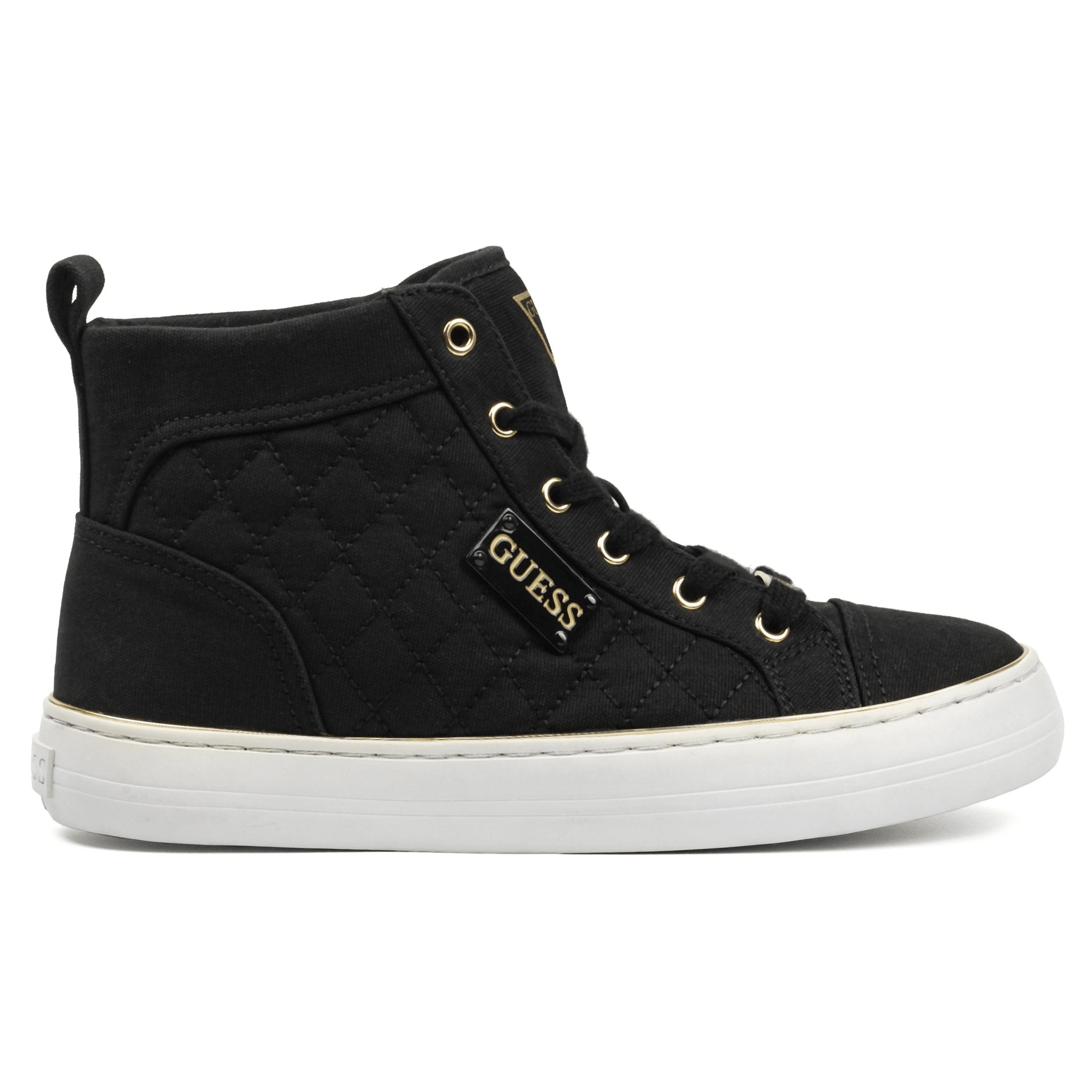Guess Canvas & Leather High - top - Footcourt Egypt