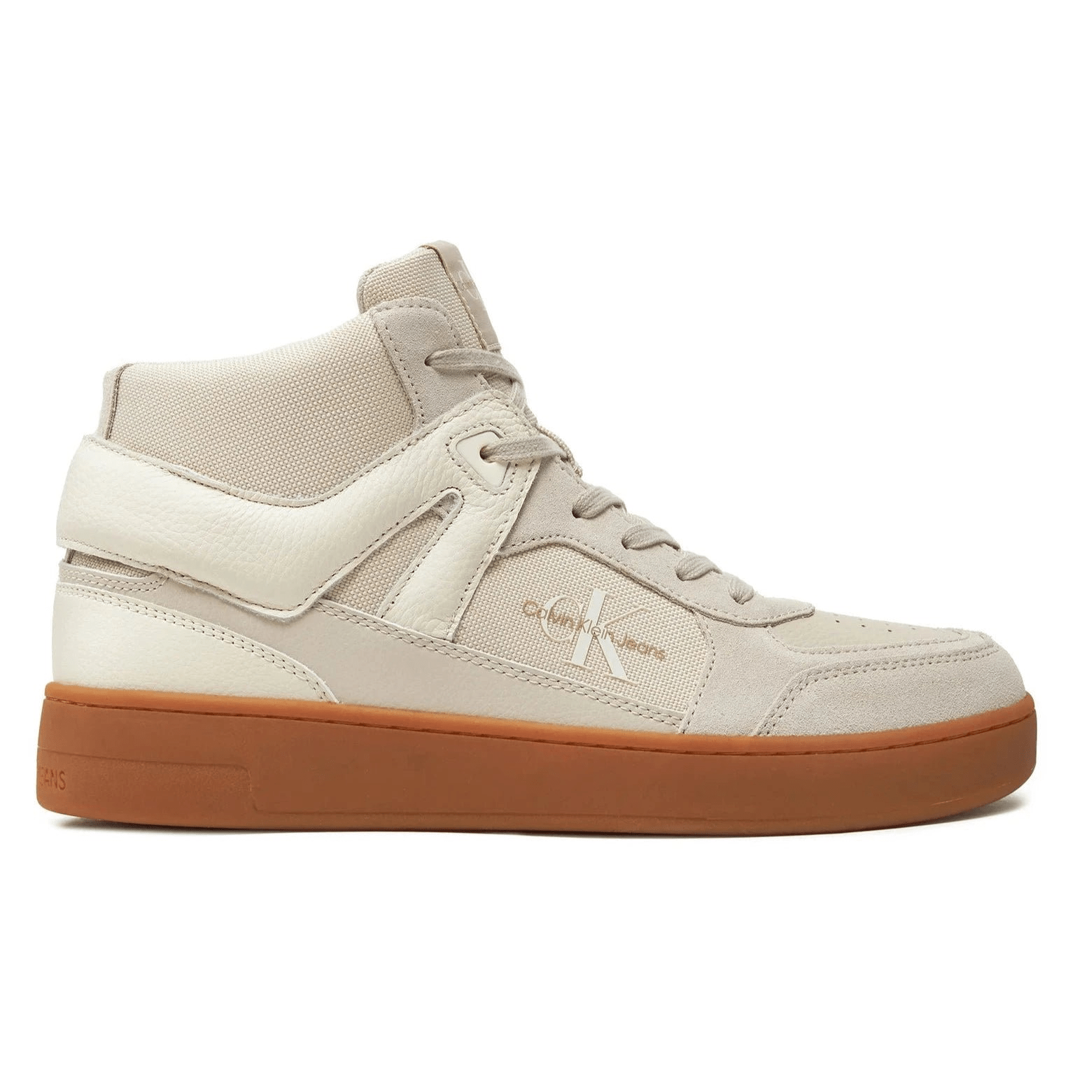 CALVIN KLEIN Basket Cup Mid Laceup Lth Ml Mtr - Footcourt Egypt
