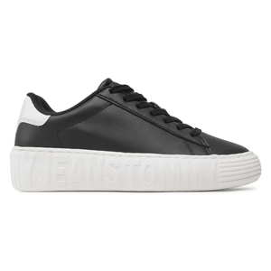 Tommy Jeans New Cupsole Leather Sneakers - Footcourt Egypt