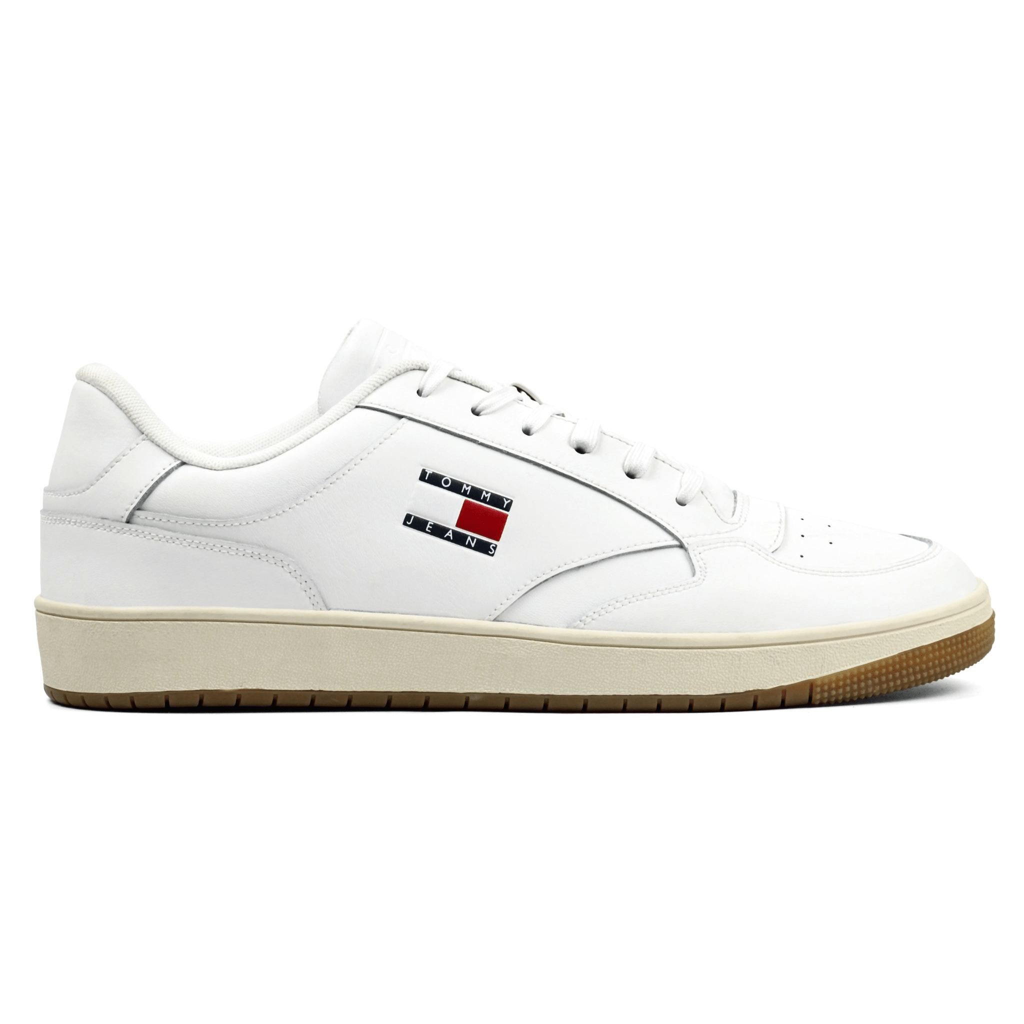 Tommy Hilfiger Retro Leather Cupsole Trainers - Footcourt Egypt