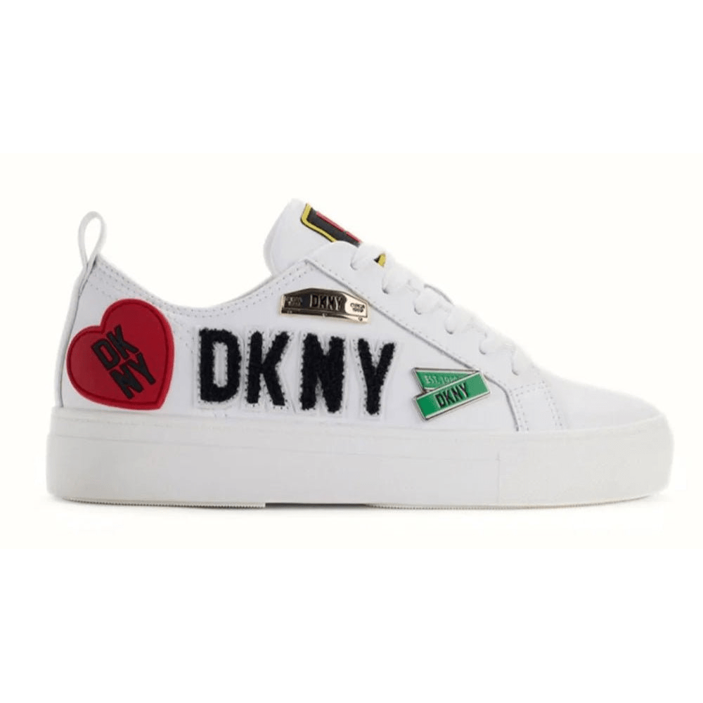 DKNY Coreen City Signs Lace Up Sneakers - Footcourt Egypt
