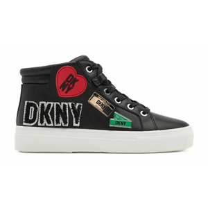 DKNY Coreen City Signs Lace Up Sneakers B - Footcourt Egypt