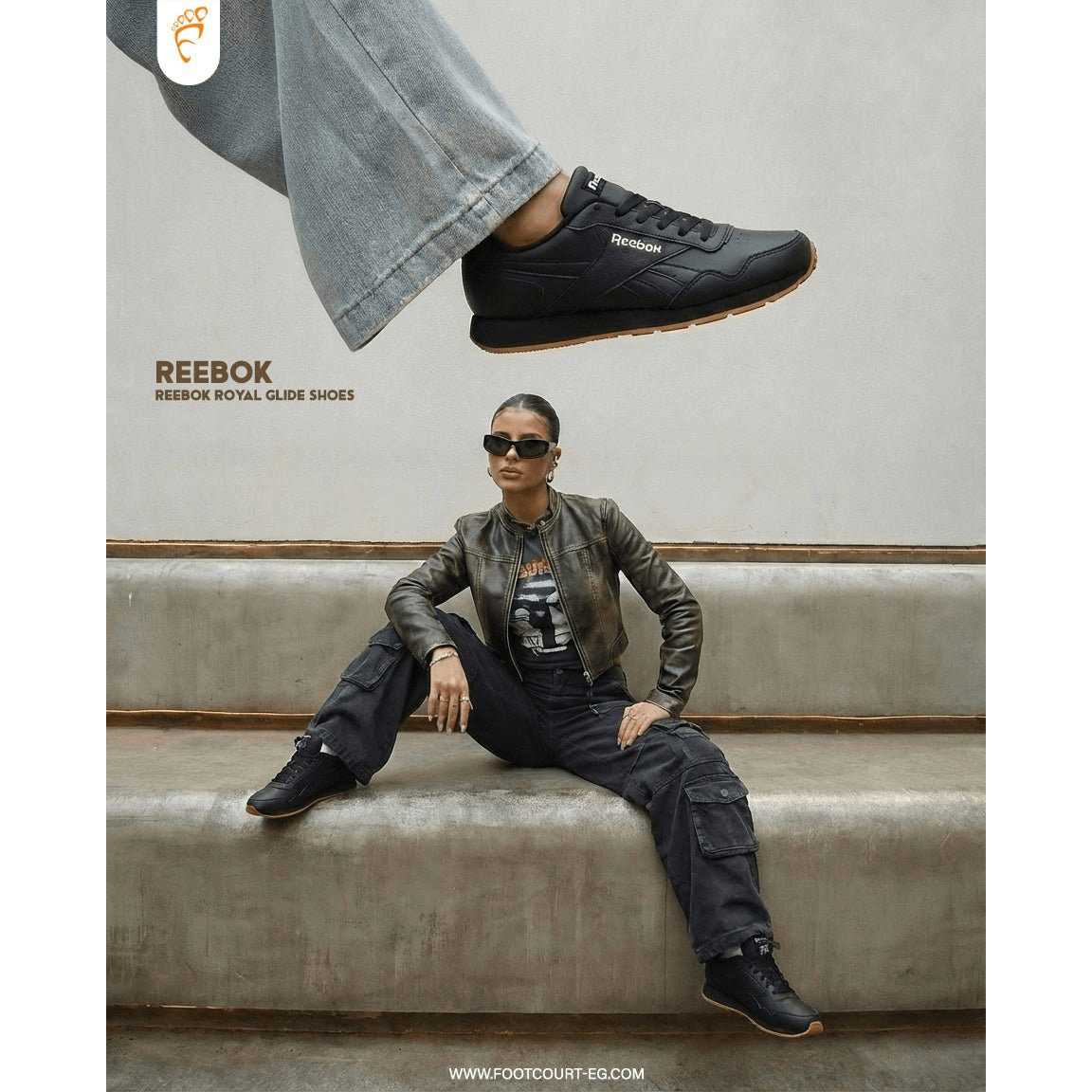 Reebok Royal Glide Shoes - Footcourt Egypt