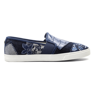 RALPH LAUREN Colten Faux - Leather Trainer - Footcourt Egypt