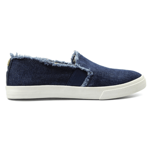RALPH LAUREN Jinny Fray Faux - Leather Trainer - Footcourt Egypt