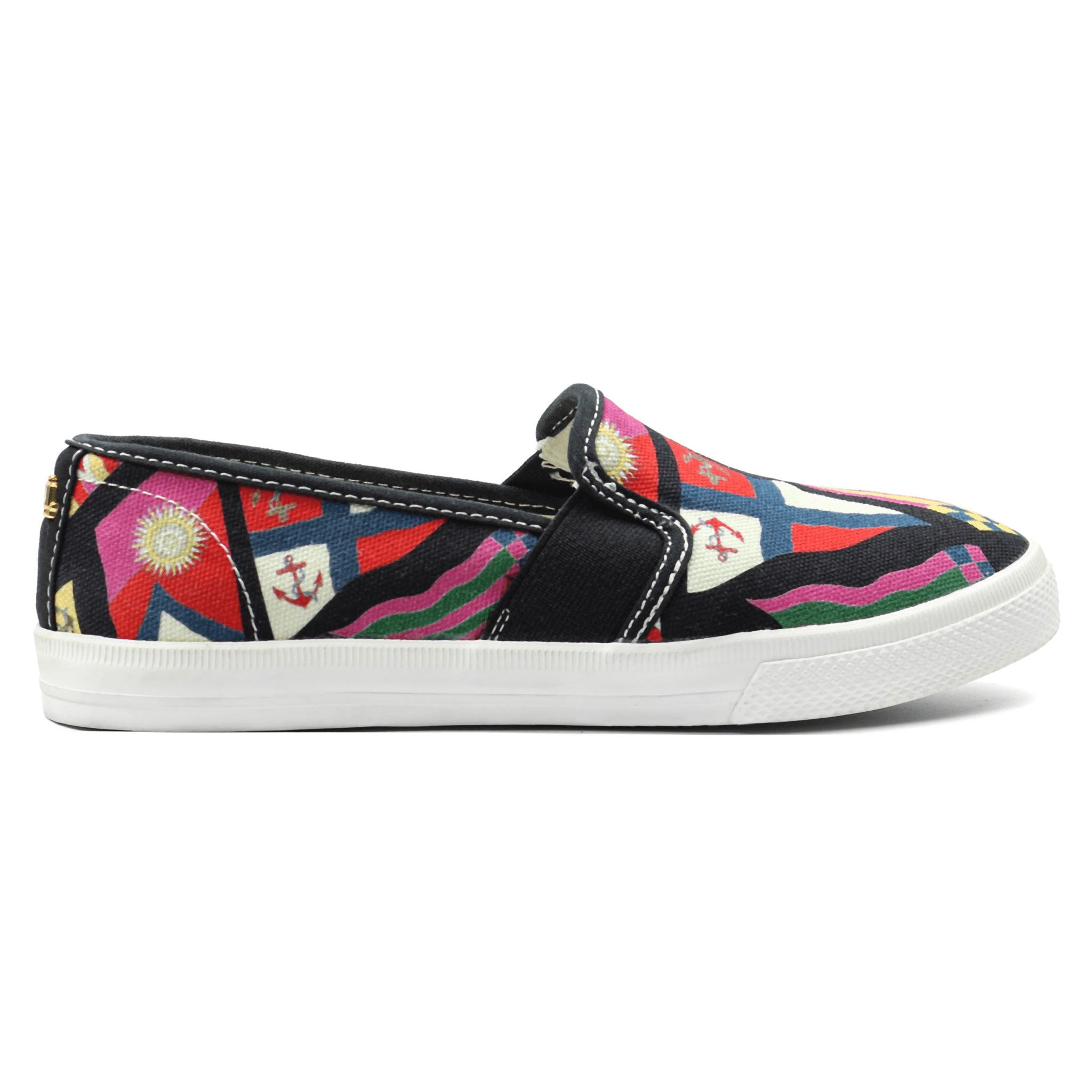 RALPH LAUREN Jinny Faux - Leather Trainer - Footcourt Egypt