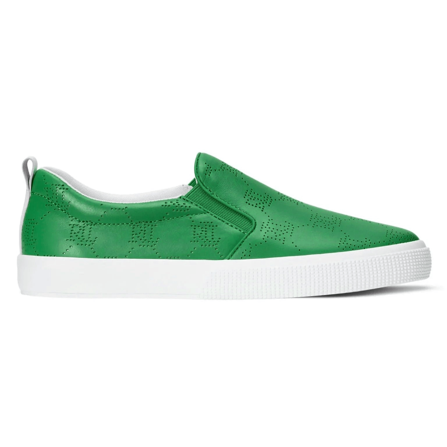 RALPH LAUREN Haddley Logo Leather Slip - On Trainer - Footcourt Egypt