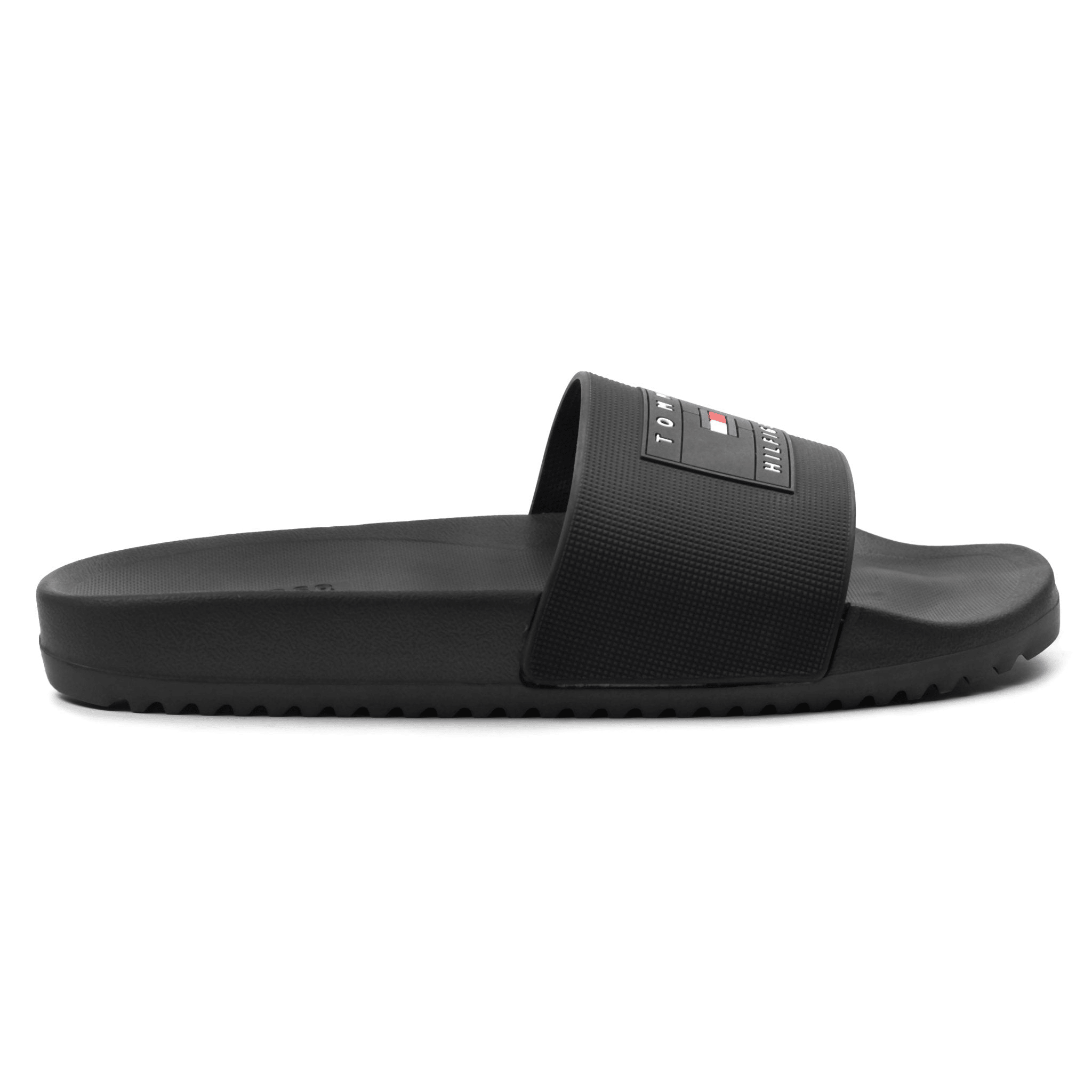 TOMMY HILFIGER Logo Badge Slide - Footcourt Egypt