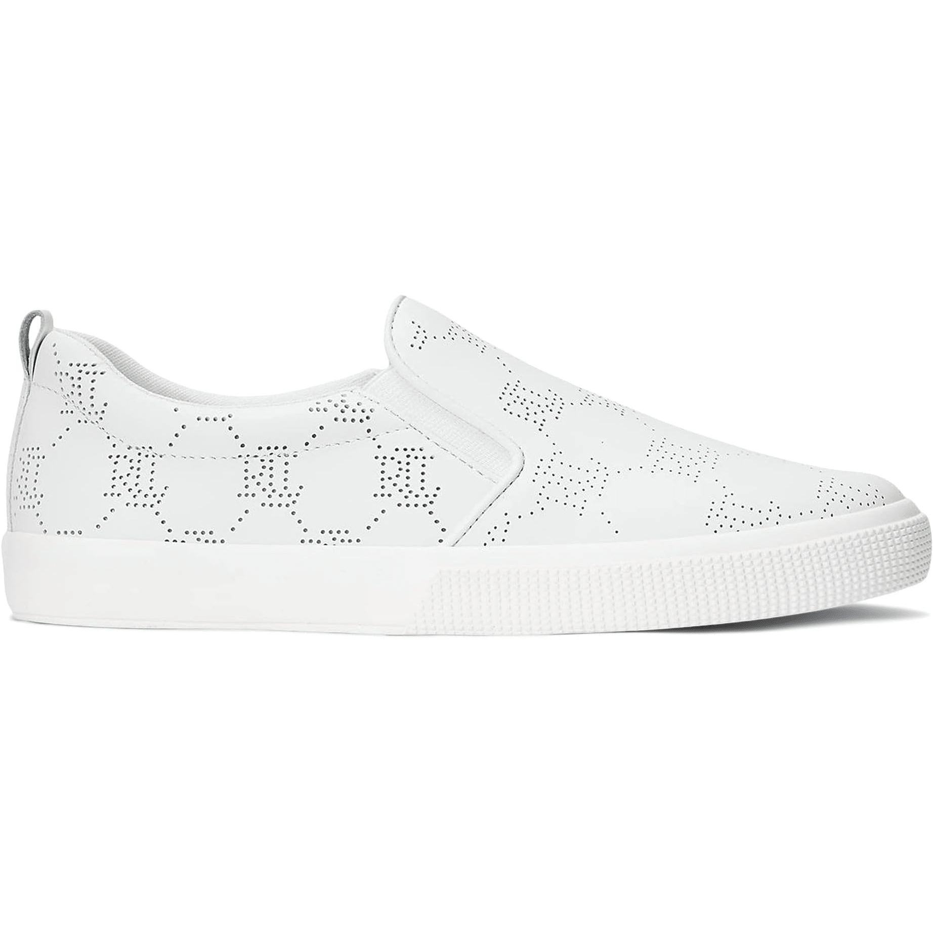 RALPH LAUREN Haddley Logo Leather Slip - On Trainer - Footcourt Egypt
