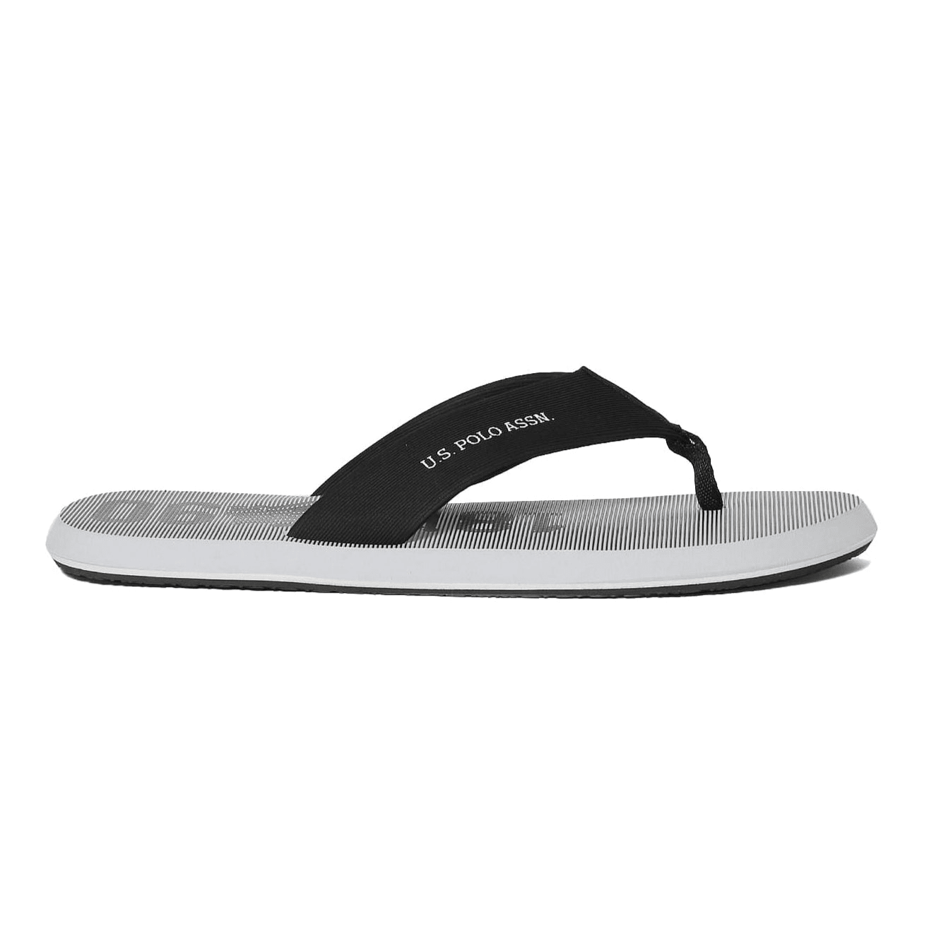 U.S. Polo Assn. Men V - Strap Logo Marinos 2.0 Flip Flops - Footcourt Egypt