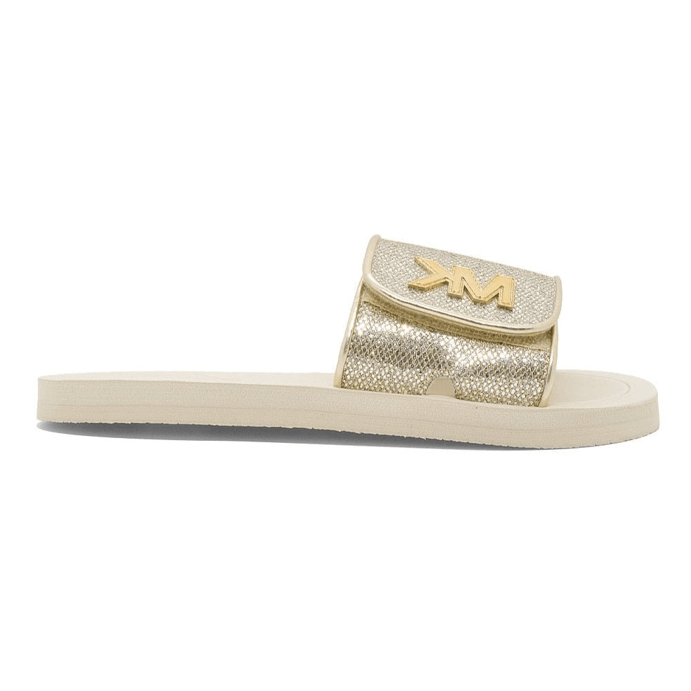 Michael Kors Eli Marissa Logo Slide Sandal - Footcourt Egypt