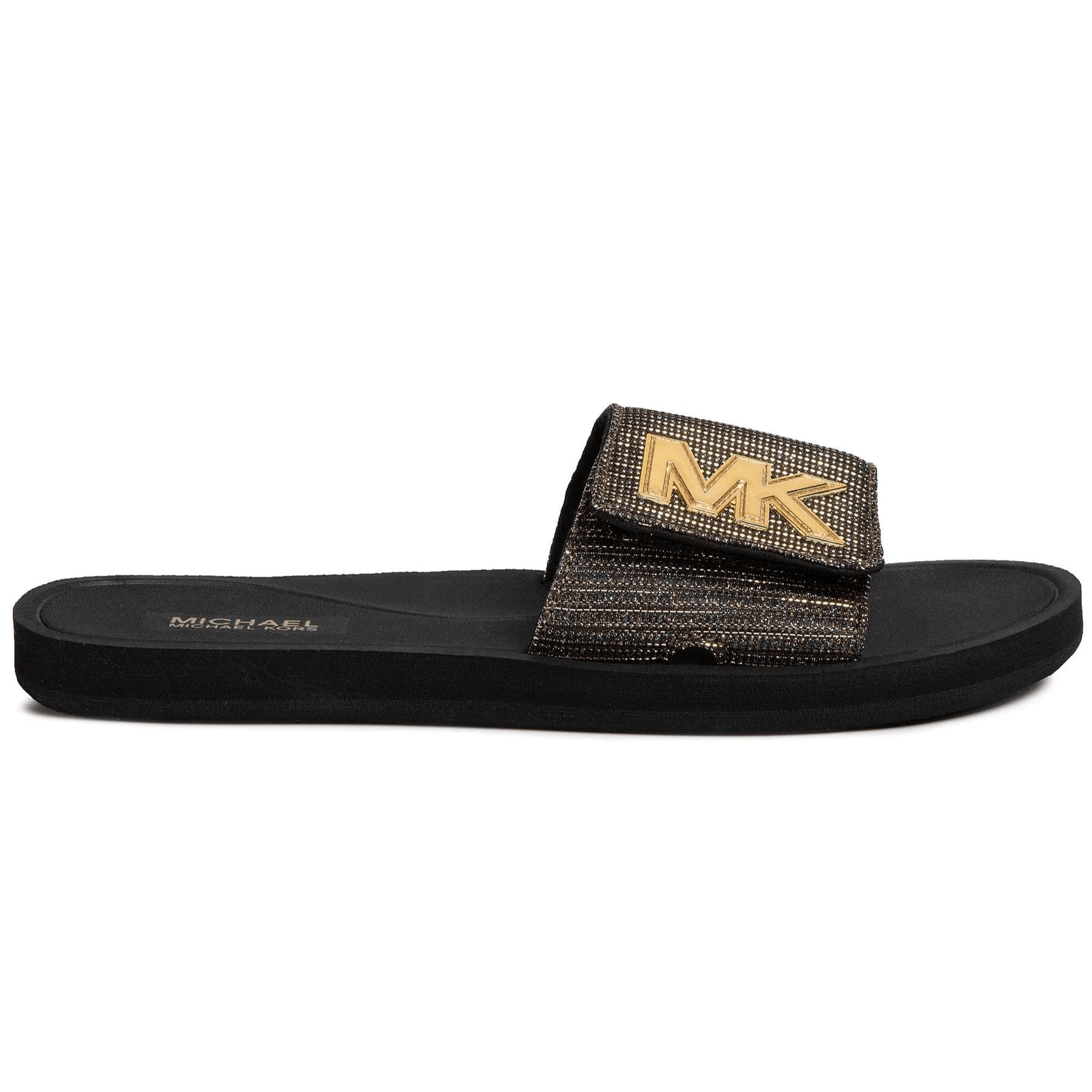 Michael Kors MK Logo Chain Mesh Slide - Footcourt Egypt