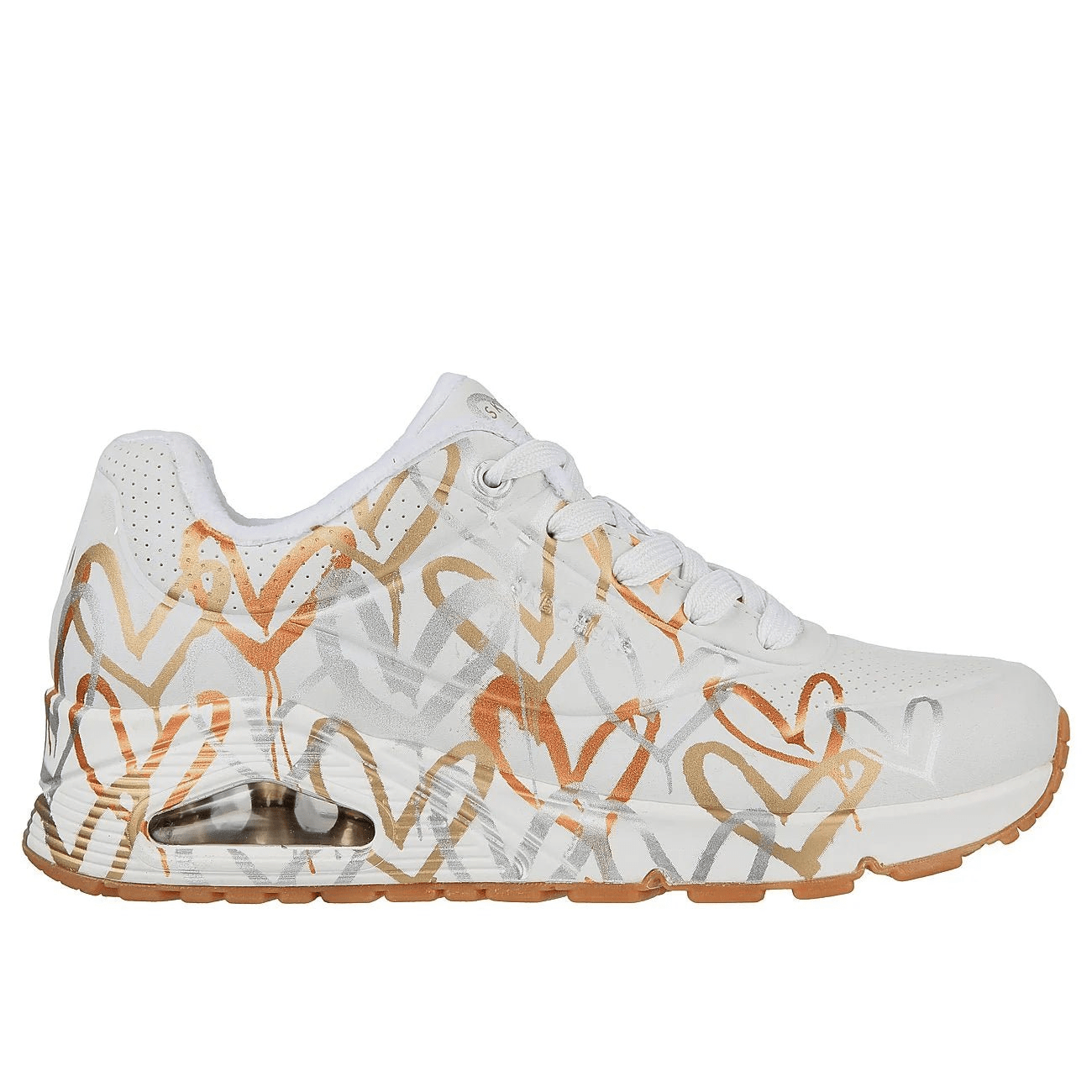 Skechers Uno - Metallic Love - Footcourt Egypt