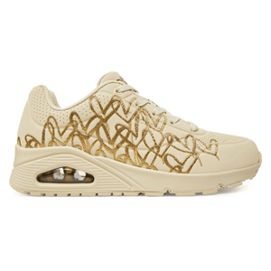 Skechers JGoldcrown: Uno - Golden Heart - Footcourt Egypt