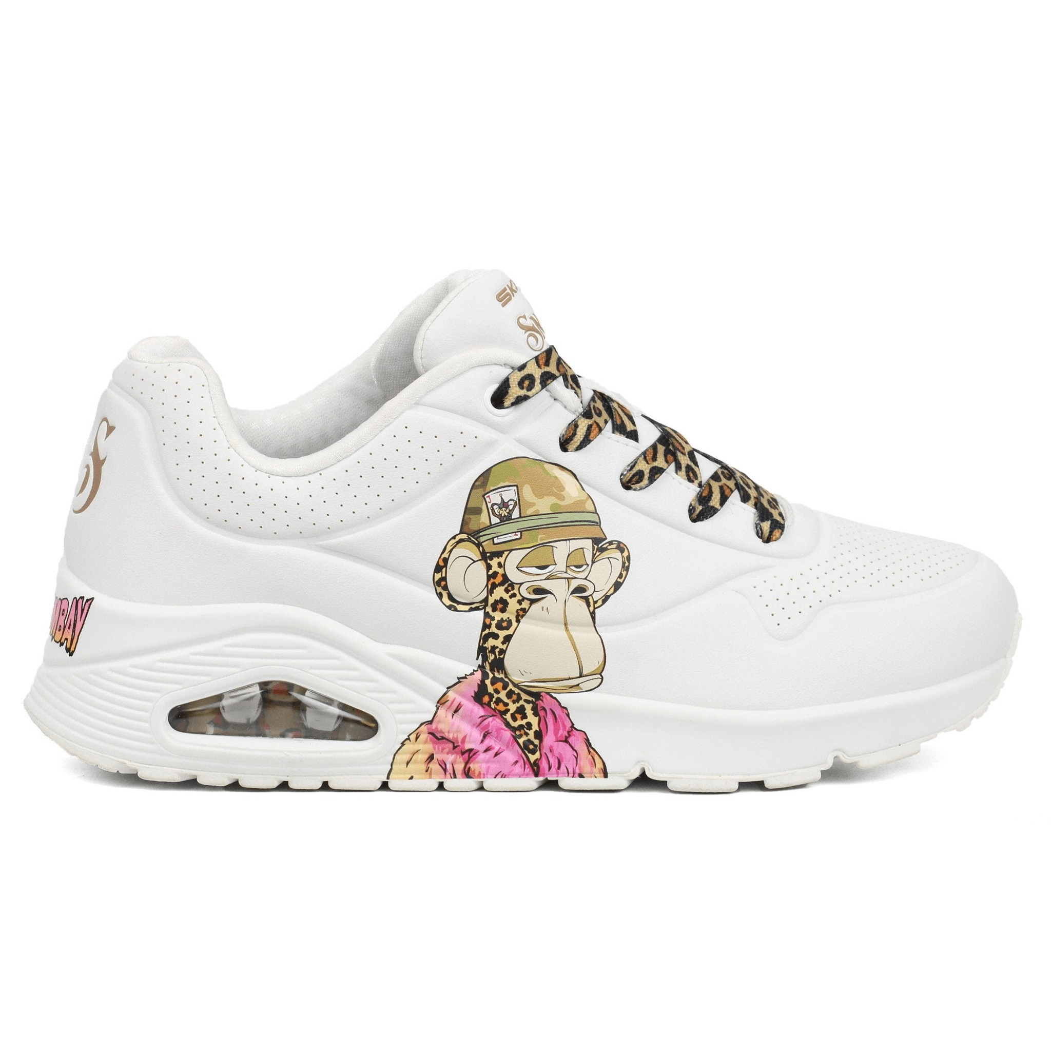 SKECHERS Uno - Dr. Bombay WHITE - Footcourt Egypt