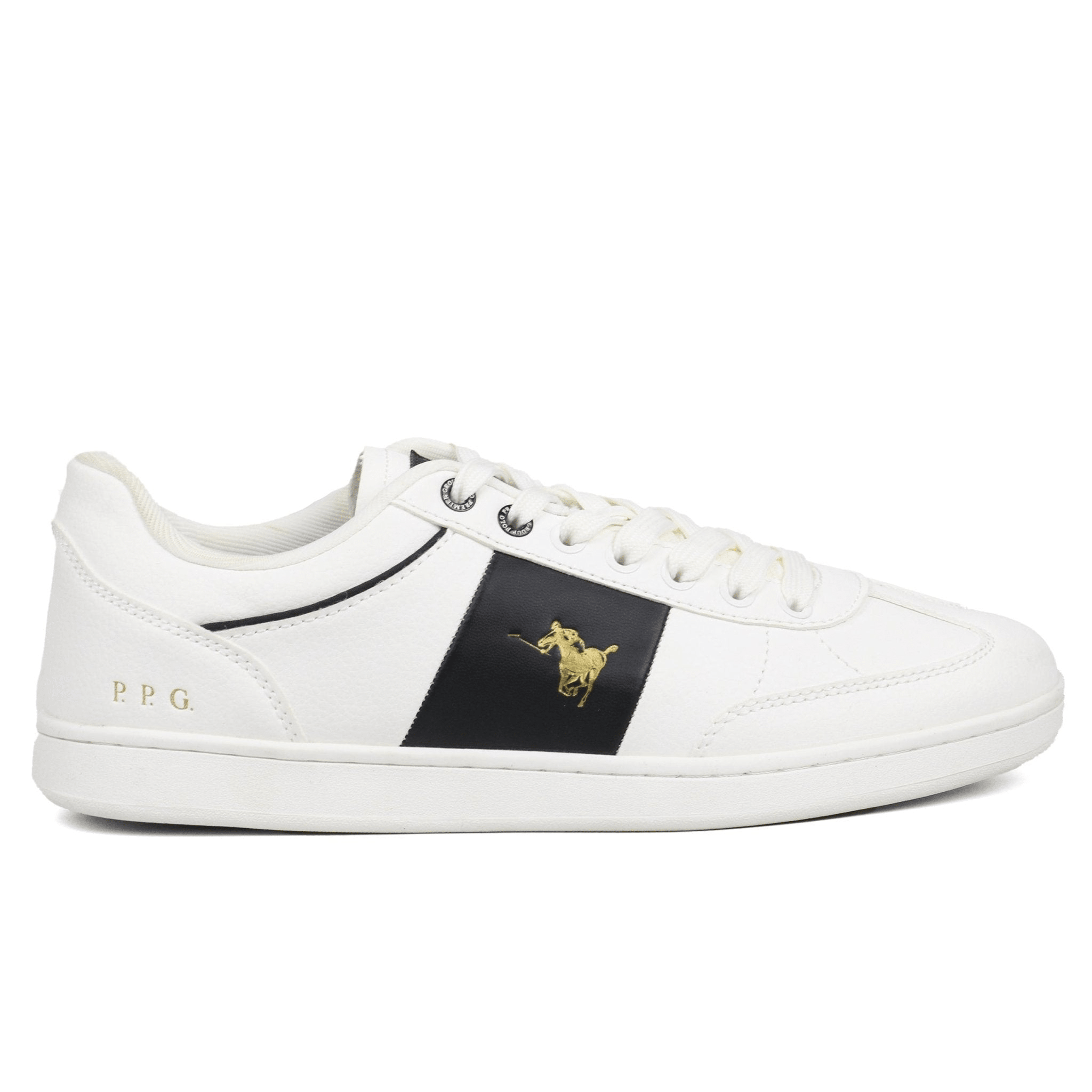 POLO Premier Group Blanco Sneakers - Footcourt Egypt