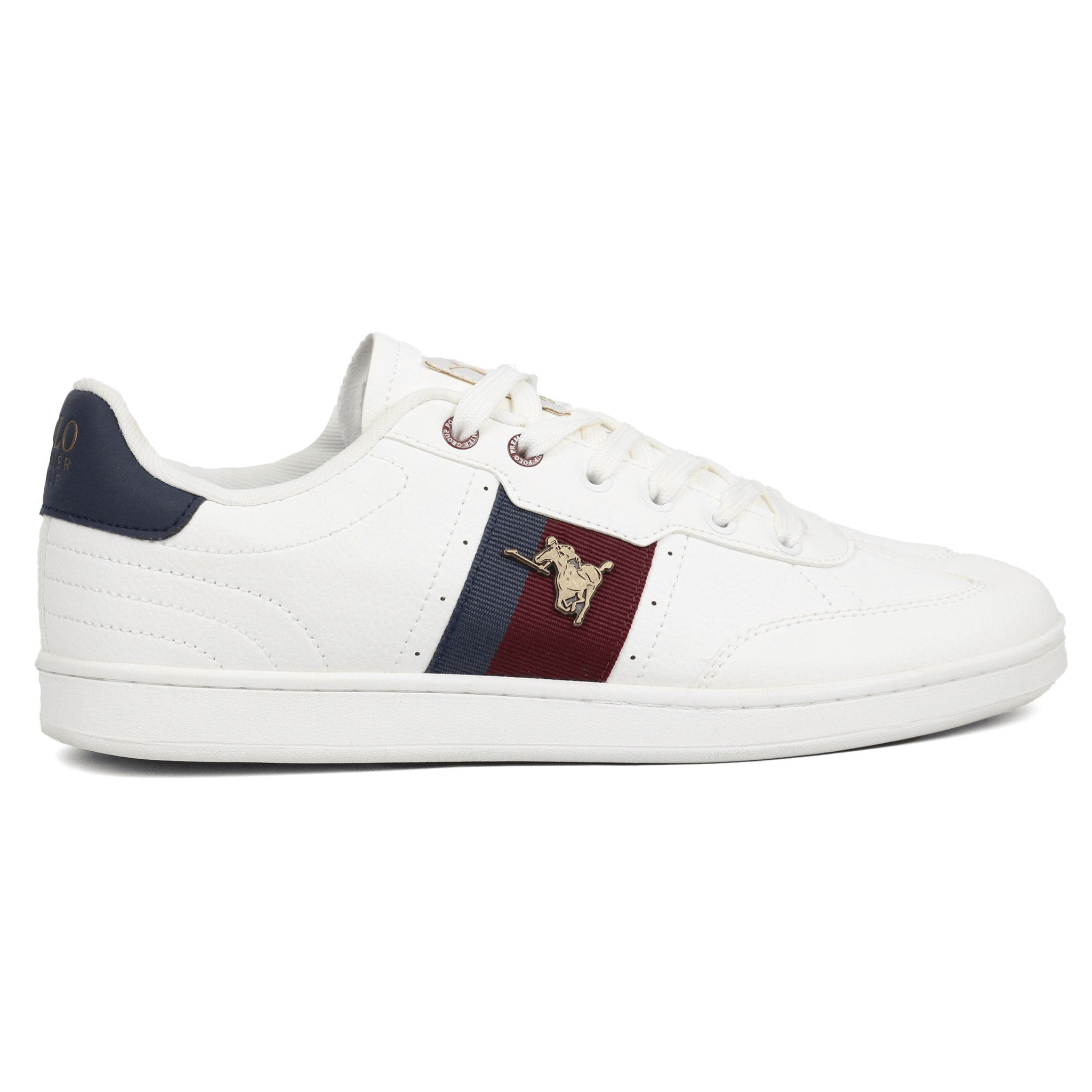 POLO Premier Group Blanco Sneakers - Footcourt Egypt