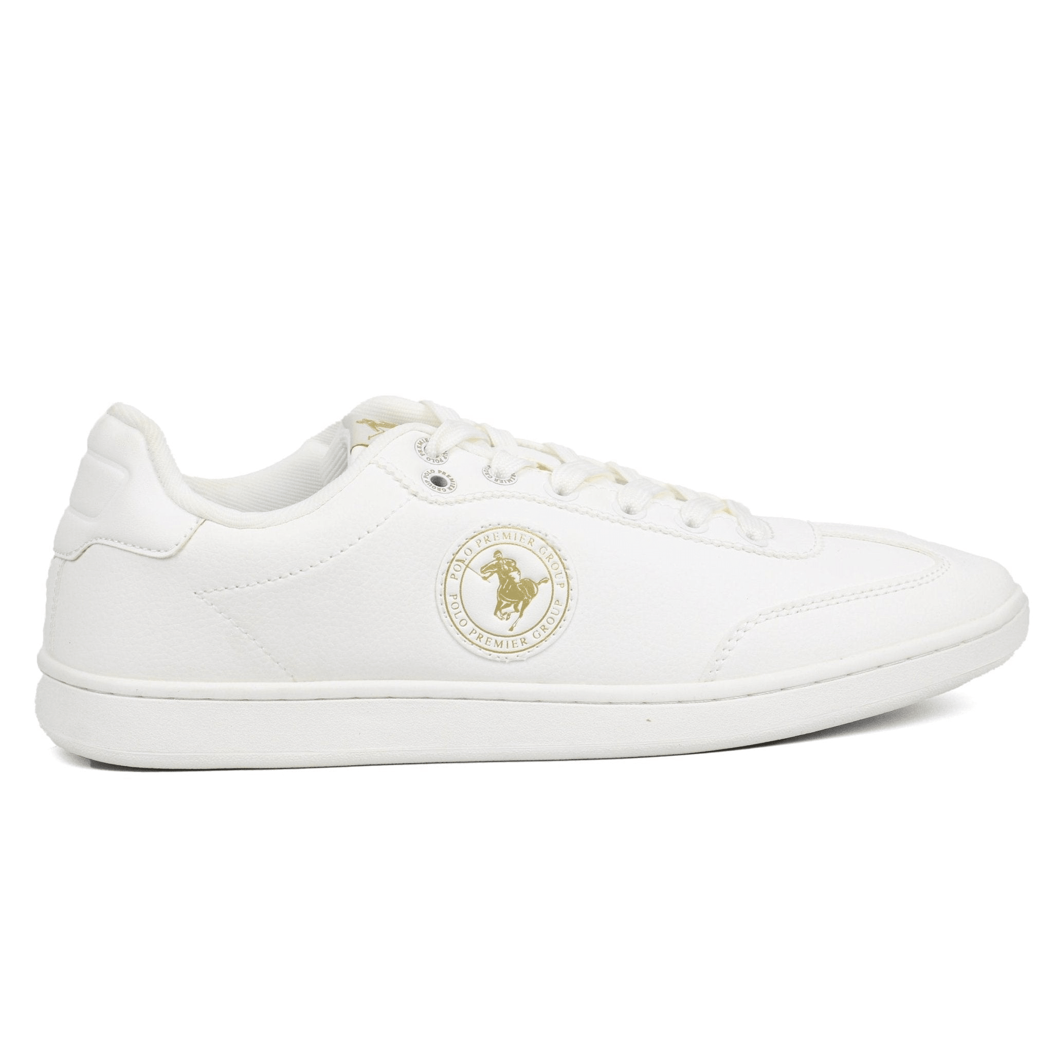 POLO Premier Group Blanco Sneakers - Footcourt Egypt