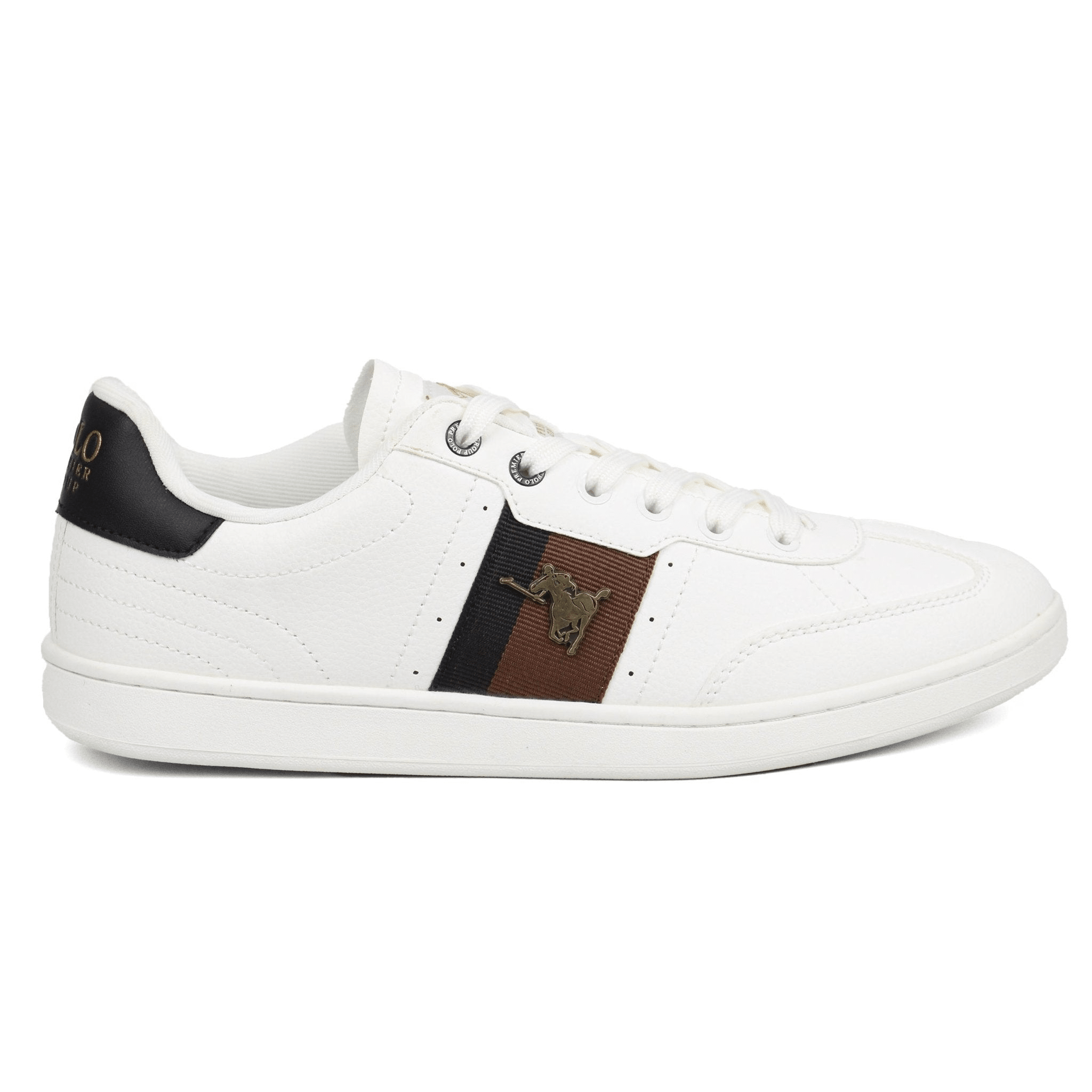 POLO Premier Group Blanco Sneakers - Footcourt Egypt