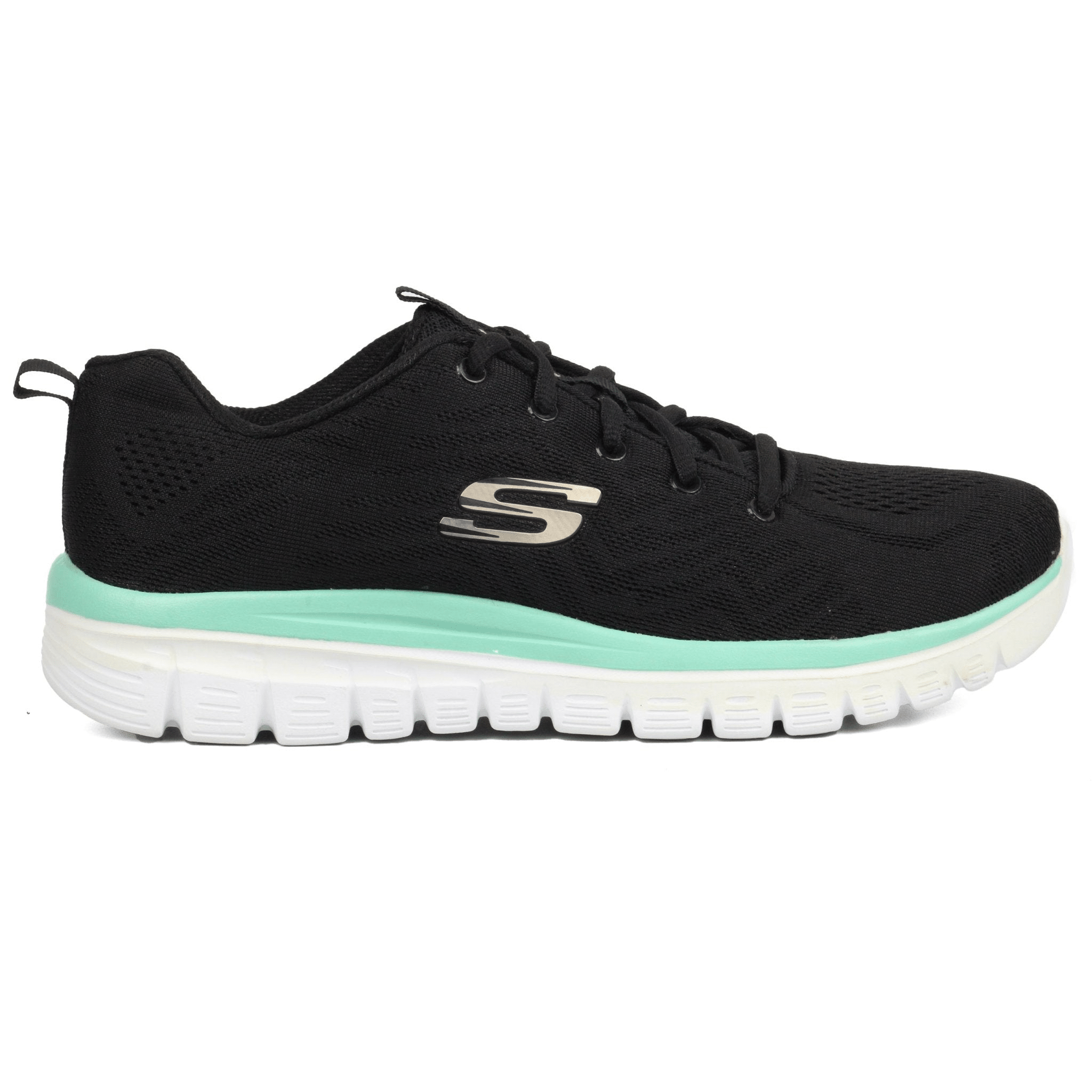 SKECHERS Graceful Get Connected Shoes BKGR - Footcourt Egypt