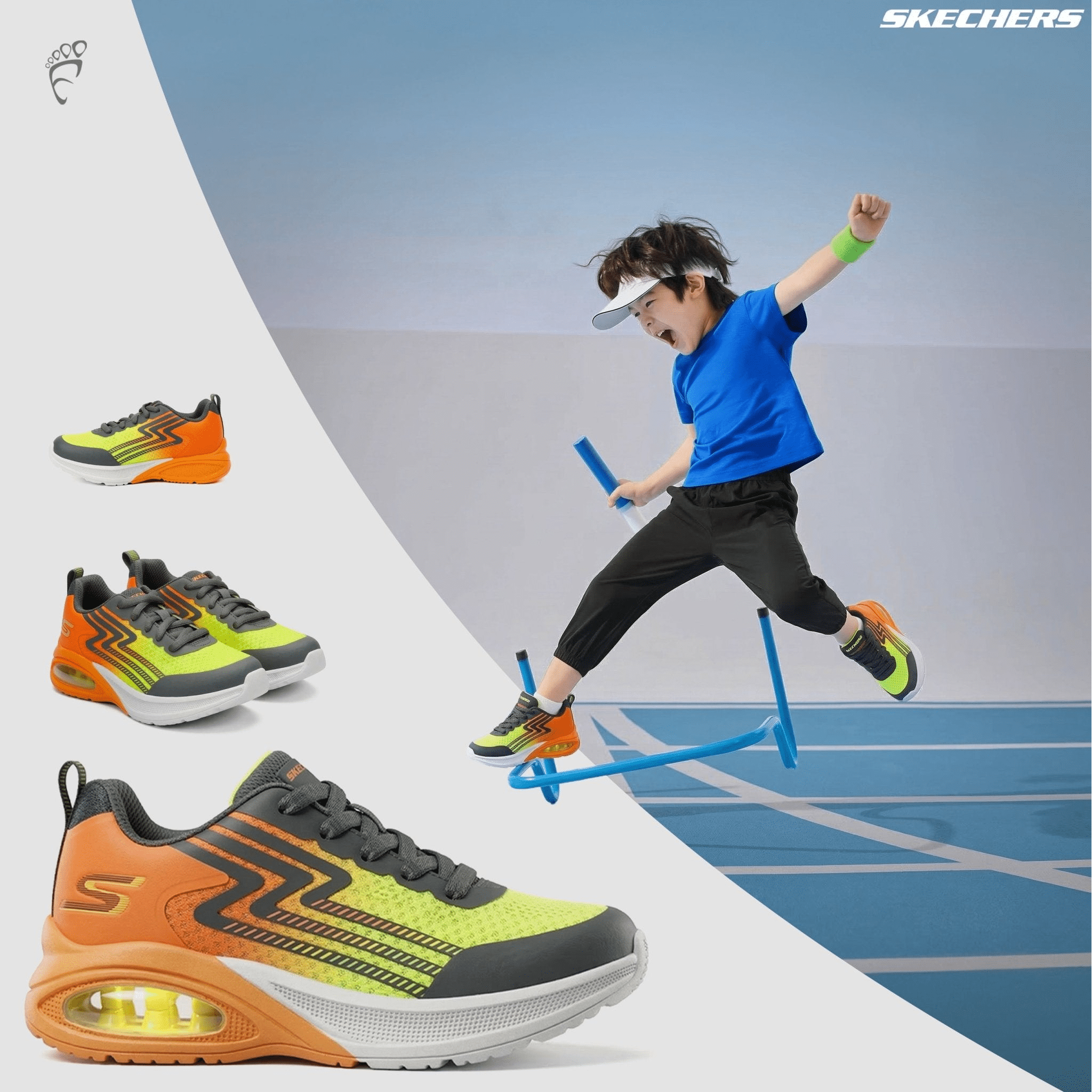 SKECHERS Boys Microspec Max Advance - Vadieno - Footcourt Egypt