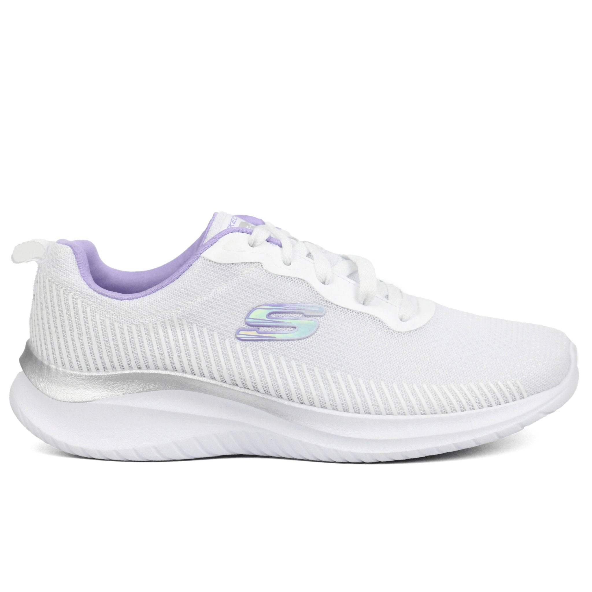 SKECHERS Women's Sports Sneakers for Leisure WHT - Footcourt Egypt