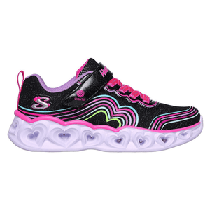 SKECHERS Heart Lights - Retro Hearts Bkmt Shoes - Footcourt Egypt