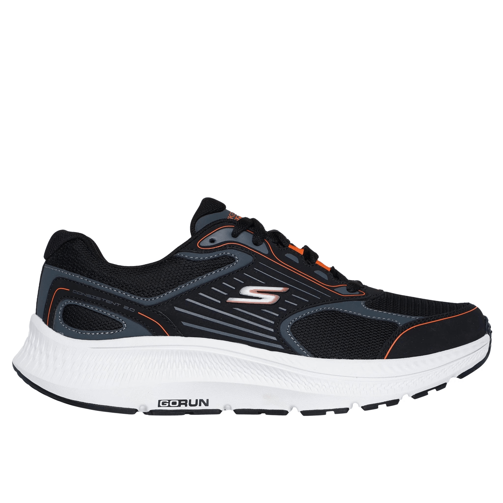 SKECHERS GO RUN Consistent 2.0 BKOR - Footcourt Egypt
