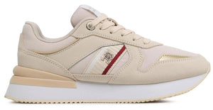 TOMMY HILFIGER Sneakers Corp Webbing Runner Gold - Footcourt Egypt