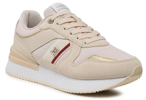 TOMMY HILFIGER Sneakers Corp Webbing Runner Gold - Footcourt Egypt
