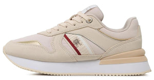 TOMMY HILFIGER Sneakers Corp Webbing Runner Gold - Footcourt Egypt