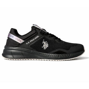 U. S POLO Assn COTE Sneakers Women BLK - Footcourt Egypt