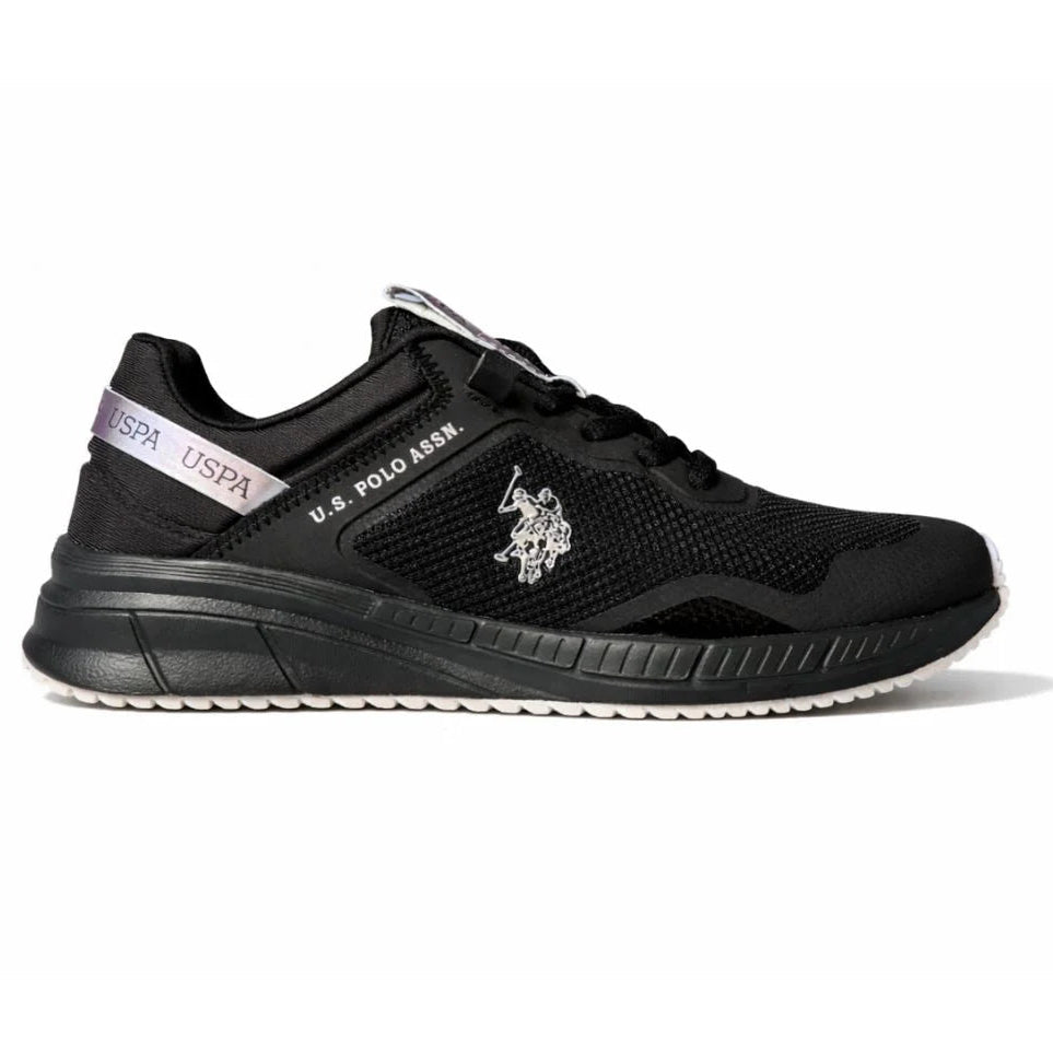 U. S POLO Assn COTE Sneakers Women BLK - Footcourt Egypt